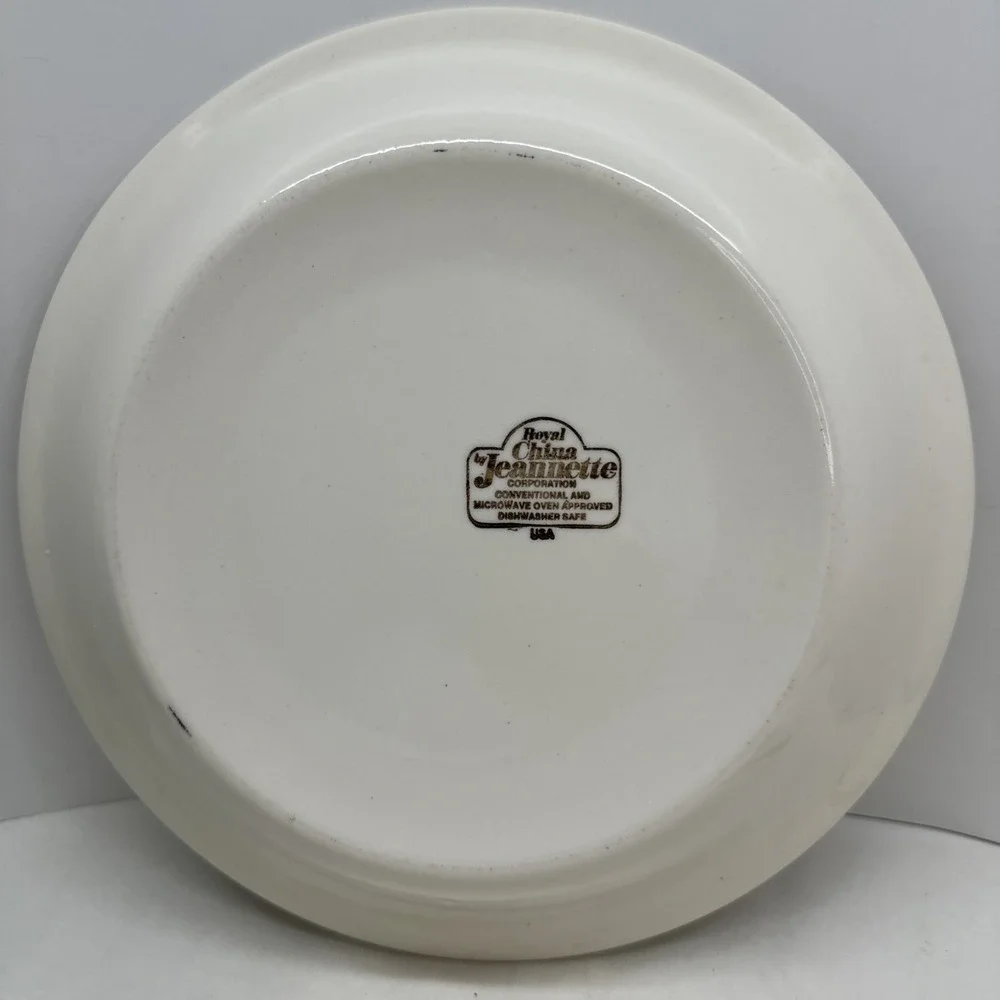 Vintage Royal China Deep Dish Pizza Di Casa Pie Recipe Ceramic Baking Plate READ